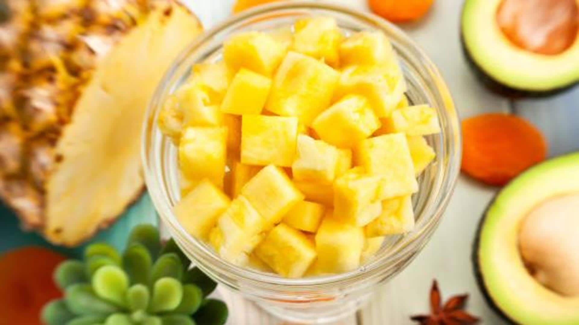 Start your day with these delicious pineapple bowls