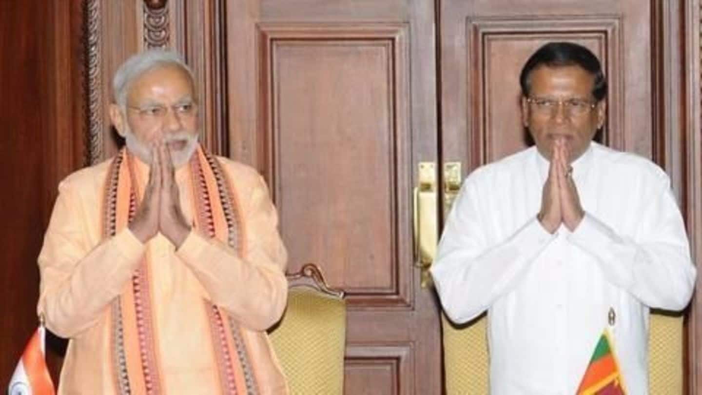 No agreements will be signed during Modi's Lanka visit: Sirisena
