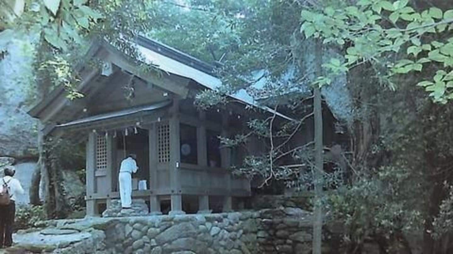 Japan's Island, where women are banned, declared world heritage site