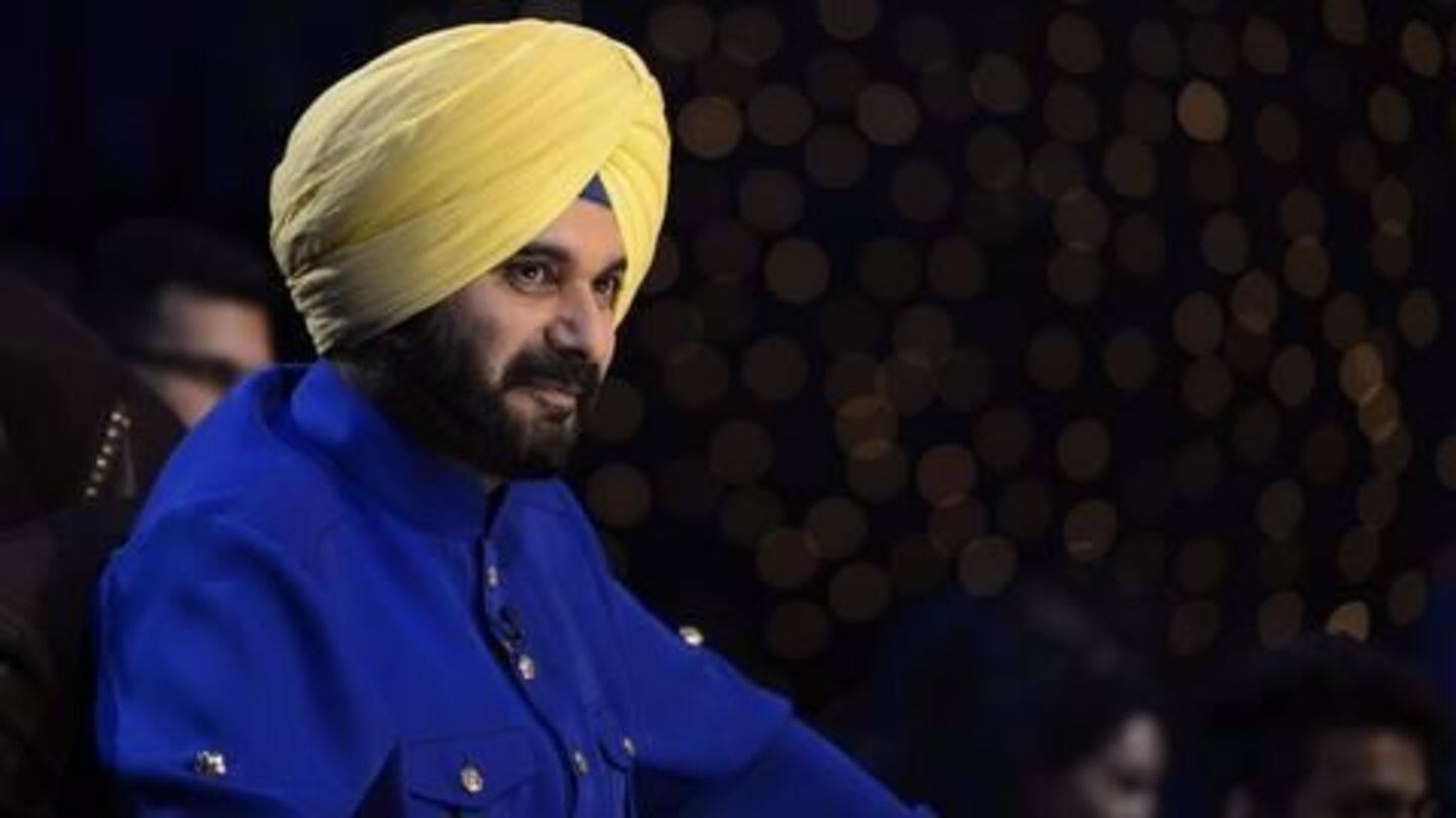 Sidhu can continue with TV show: States Punjab Advocate General
