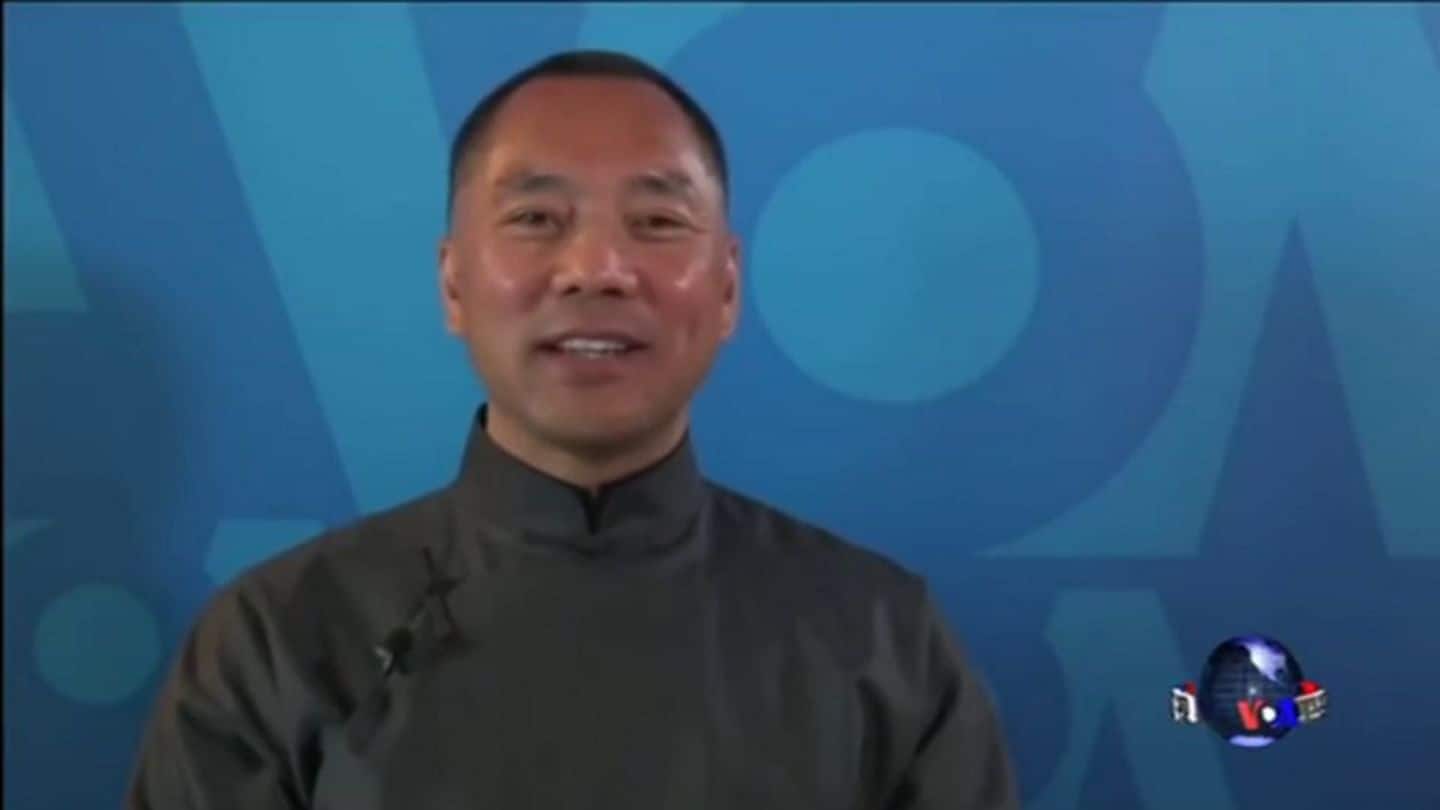 Guo Wengui, exiled Chinese billionaire seeks asylum in the US