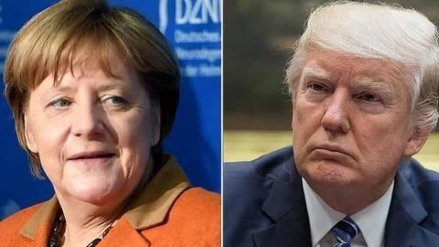 Europe should create its own destiny: Merkel after Trump's visit