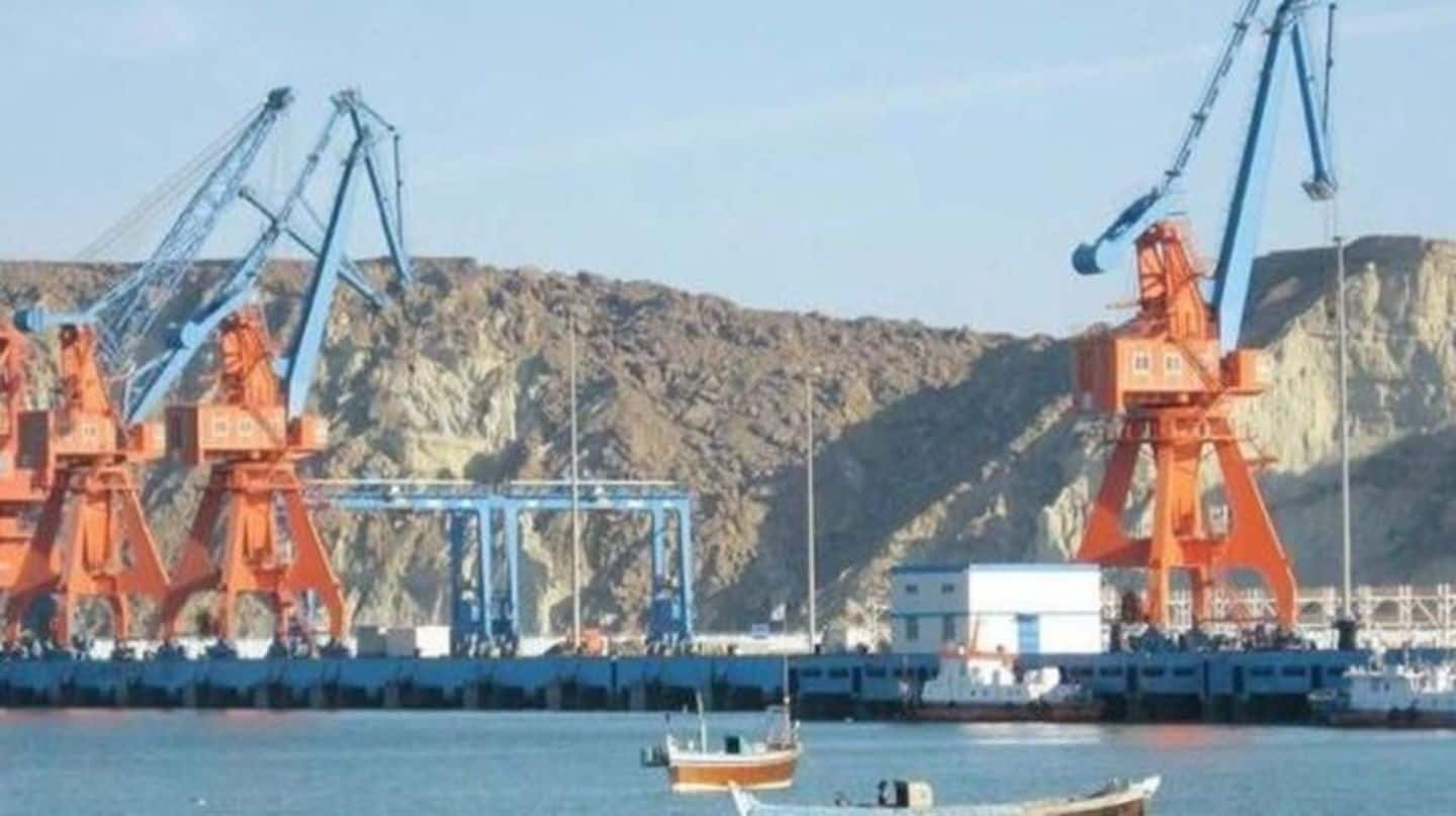 Why is the Gwadar port important to China and Pakistan?