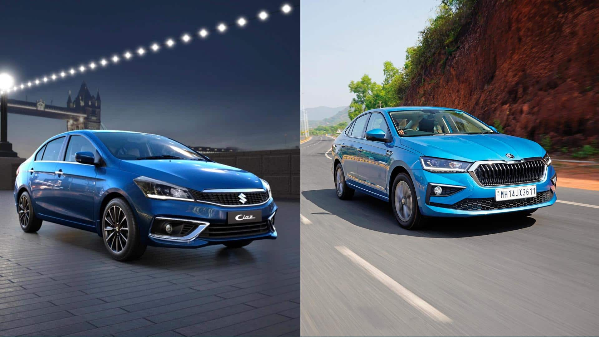 Maruti Suzuki Ciaz v/s SKODA SLAVIA: Which is better?