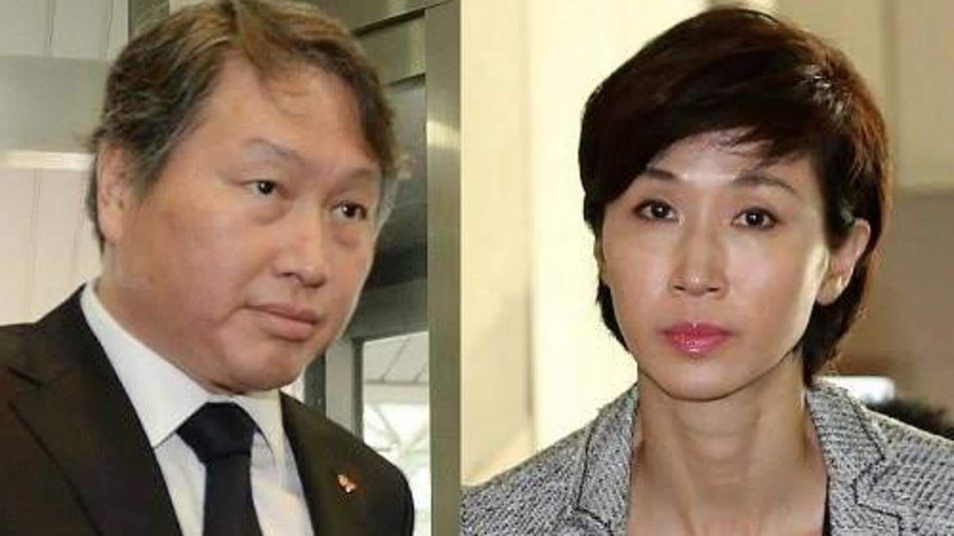 South Korean business tycoon to pay record $1B divorce settlement