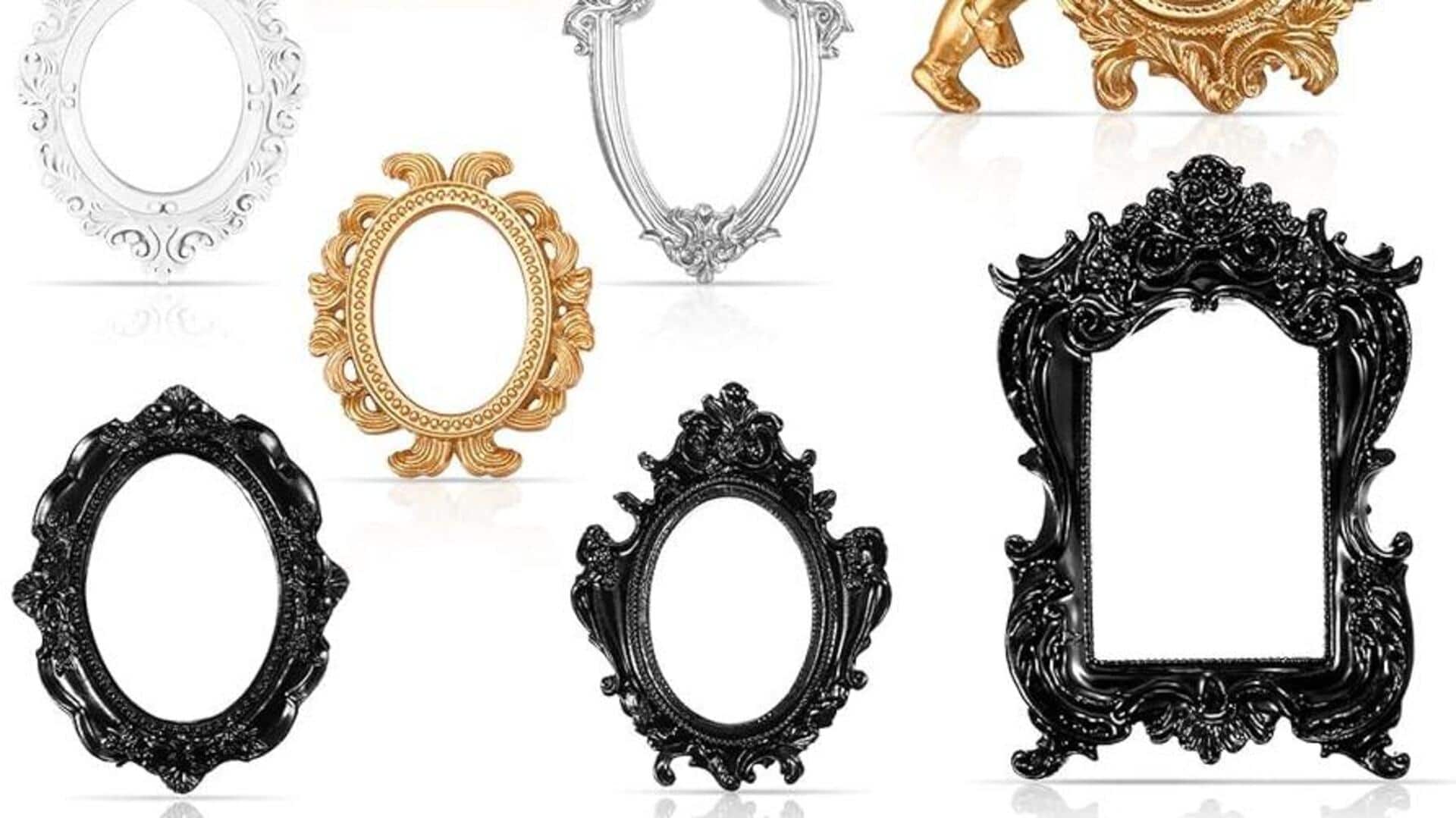 How to style your room with vintage photo frames