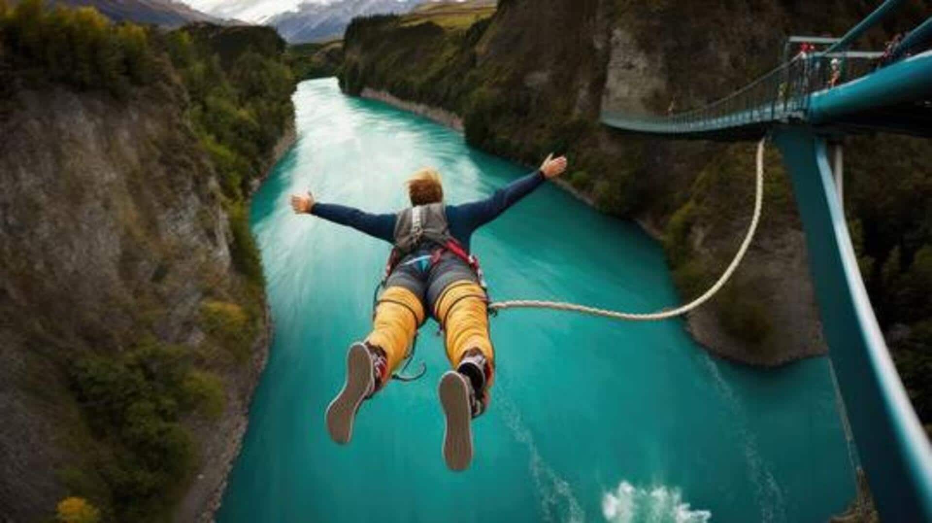 Take the plunge: Bungee jumping in Tana Gorge