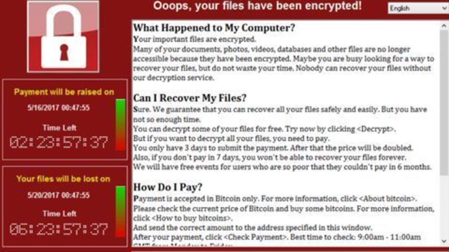 WannaCry Attack: Corporate Affairs Ministry's portal was hacked