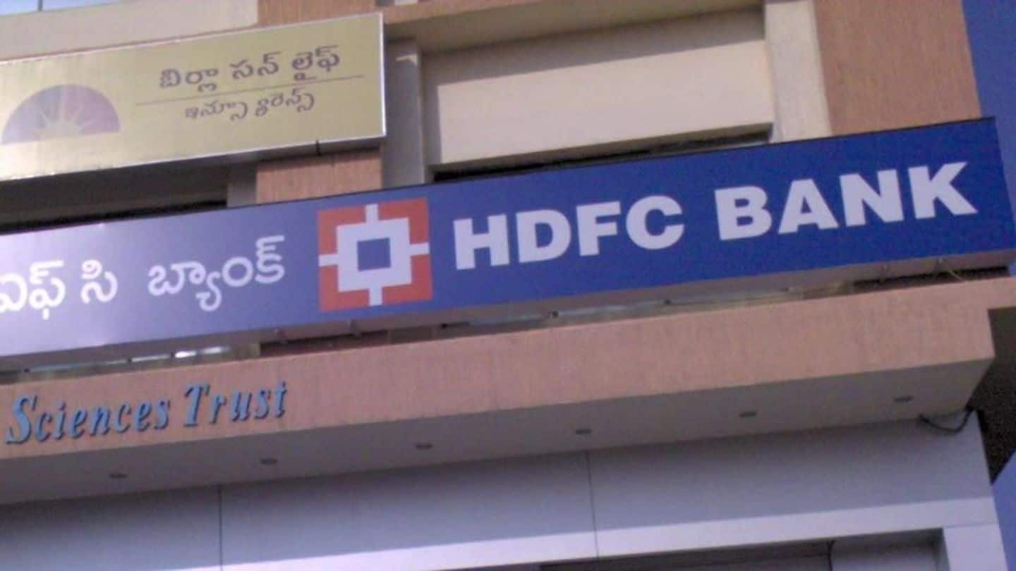 HDFC m-cap unseats TCS, end of day TCS regains slot