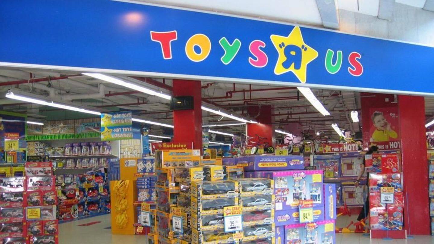 Toys 'R' Us balks under debt, files bankruptcy