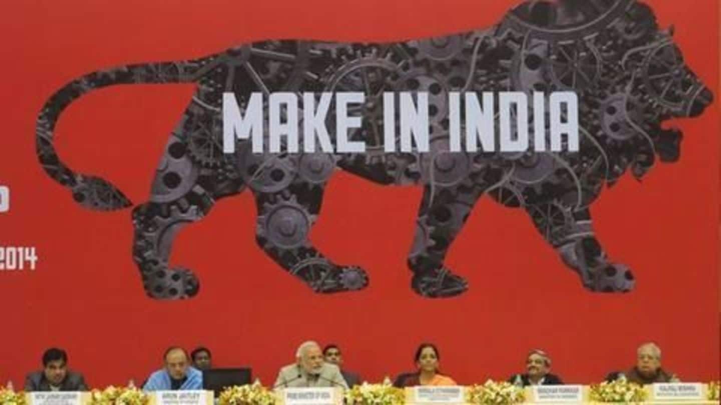 "Make in India" slowly picking up momentum, yielding results