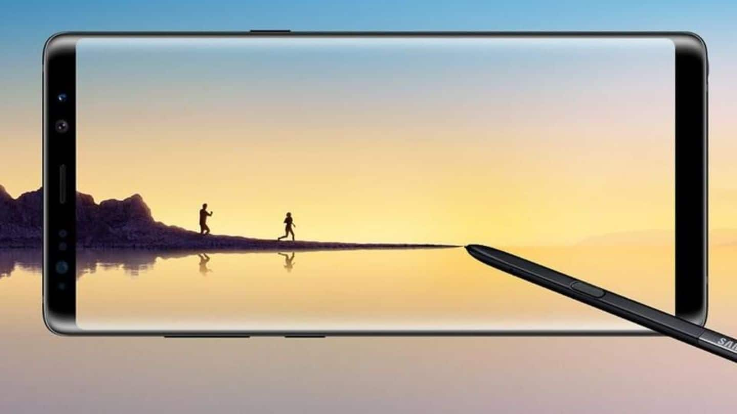 Samsung Galaxy Note 8: Pre-registration begins in India