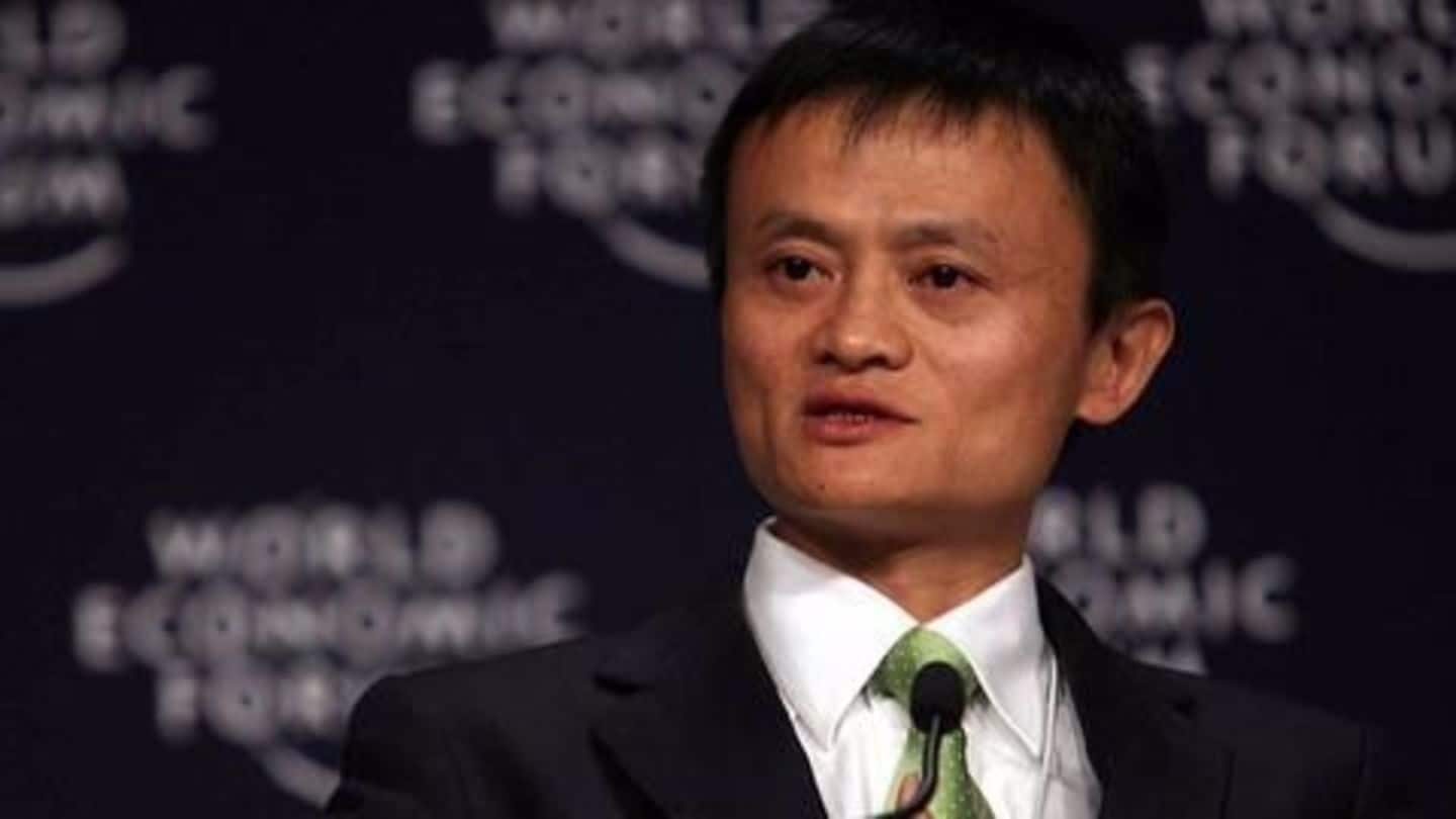 Jack Ma gains $2.8 billion in one day