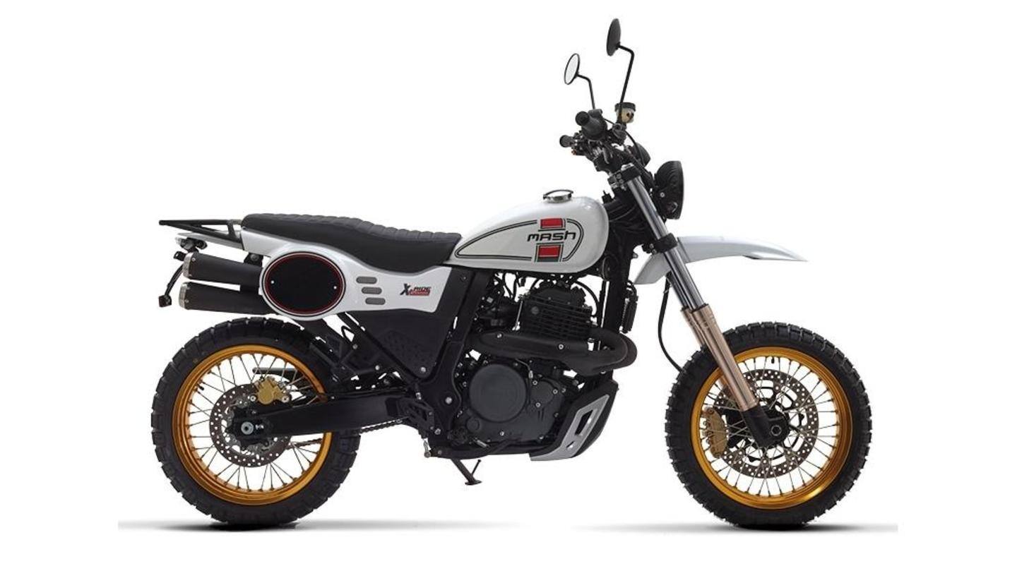 The vehicle has disc brakes on both ends The vehicle has disc brakes on both ends