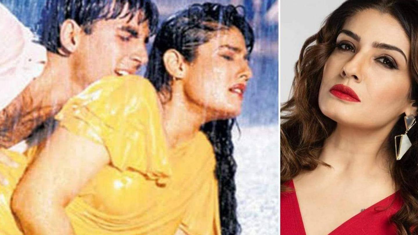 'I was never comfortable doing provocative songs,' Tandon said 'I was never comfortable doing provocative songs,' Tandon said