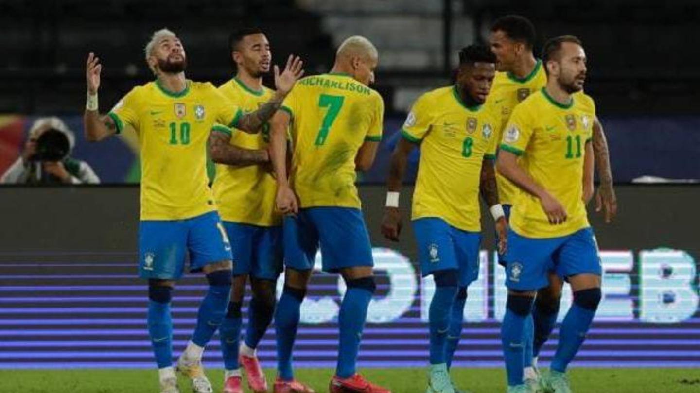 Brazil will face Peru in the semis Brazil will face Peru in the semis