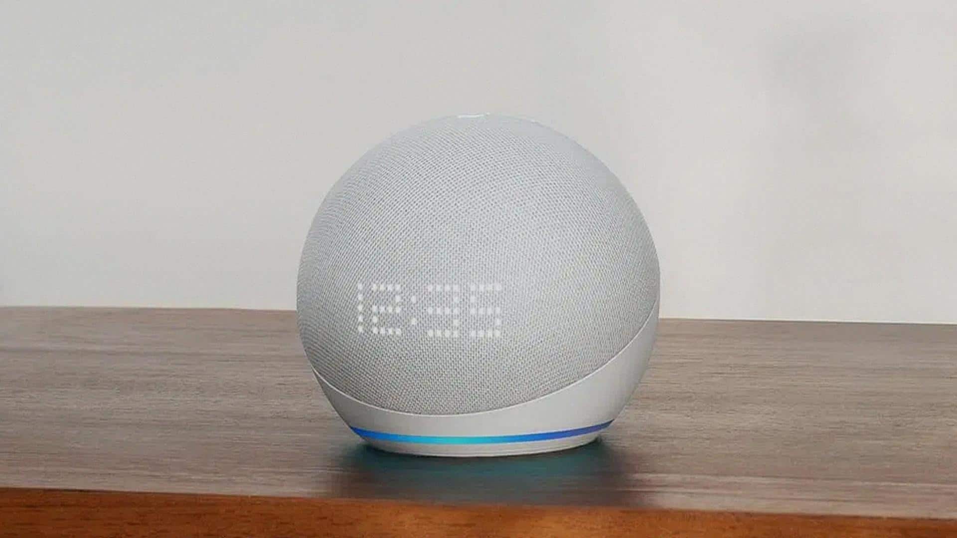 Amazon's new Echo smart speaker can measure your room's temperature