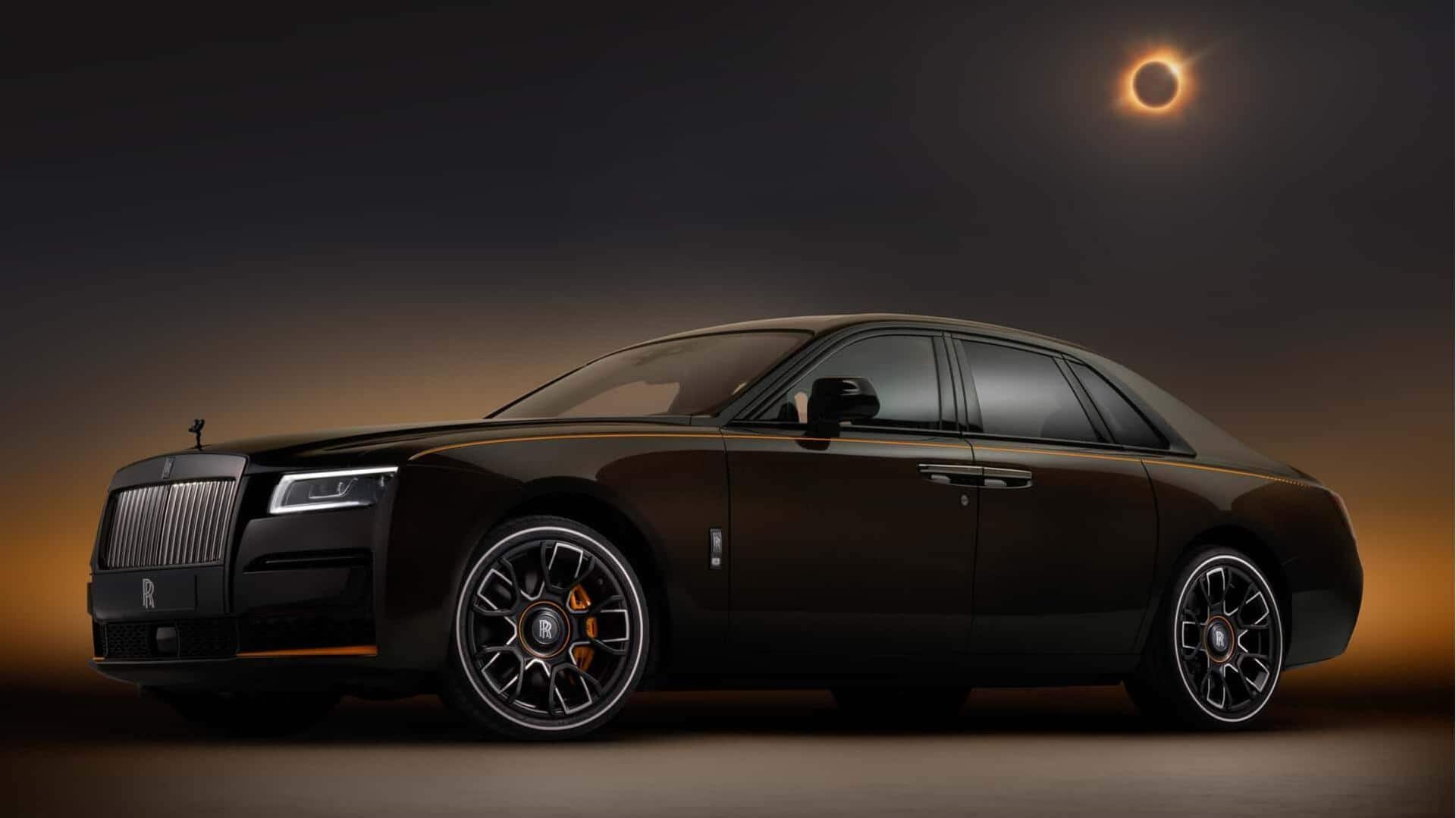 Rolls-Royce's latest Ghost Black Badge is inspired by solar eclipse