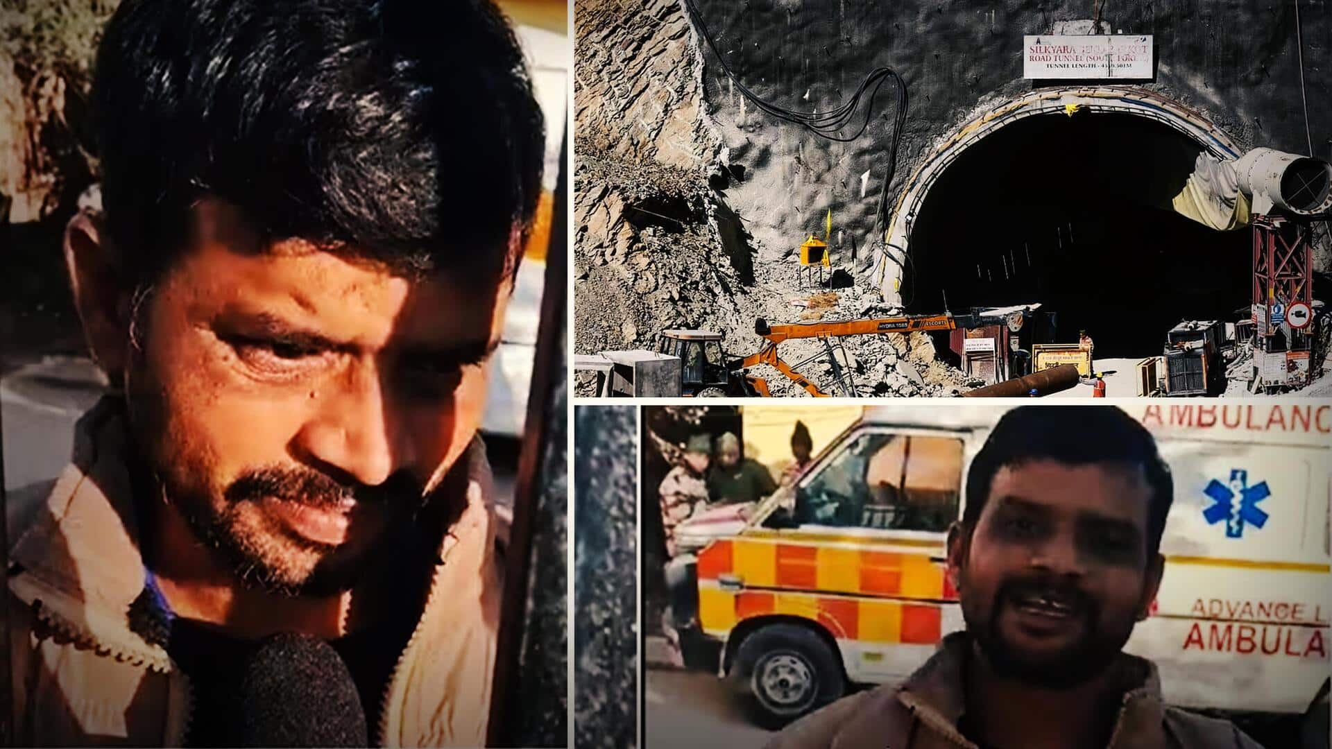 Workers rescued from collapsed Uttarkashi tunnel recall ordeal