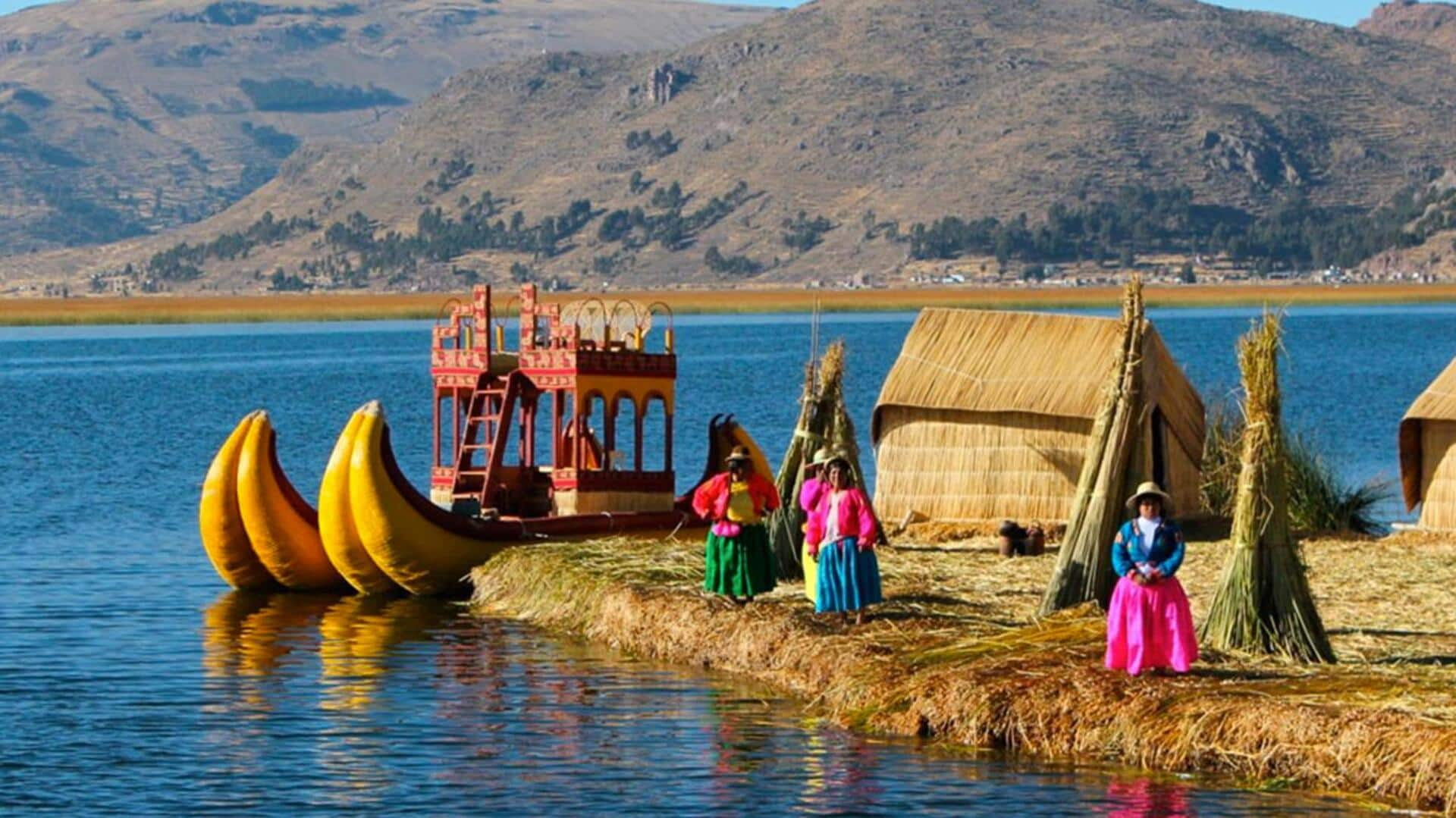 Unveiling the mystique of Lake Titicaca's floating islands