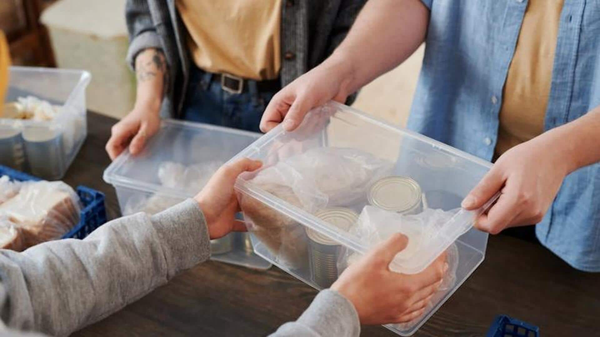 Etiquette for volunteering at food banks