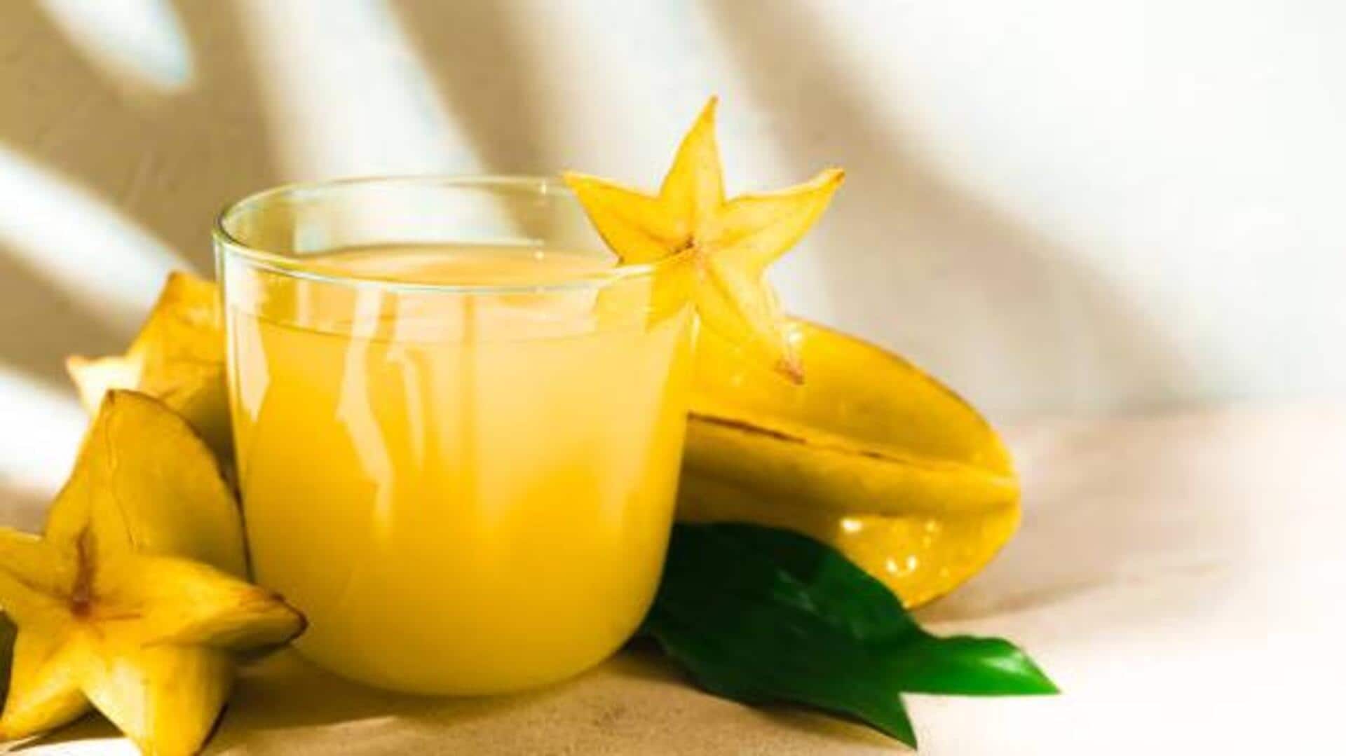 Starfruit juice: A nutritious drink choice