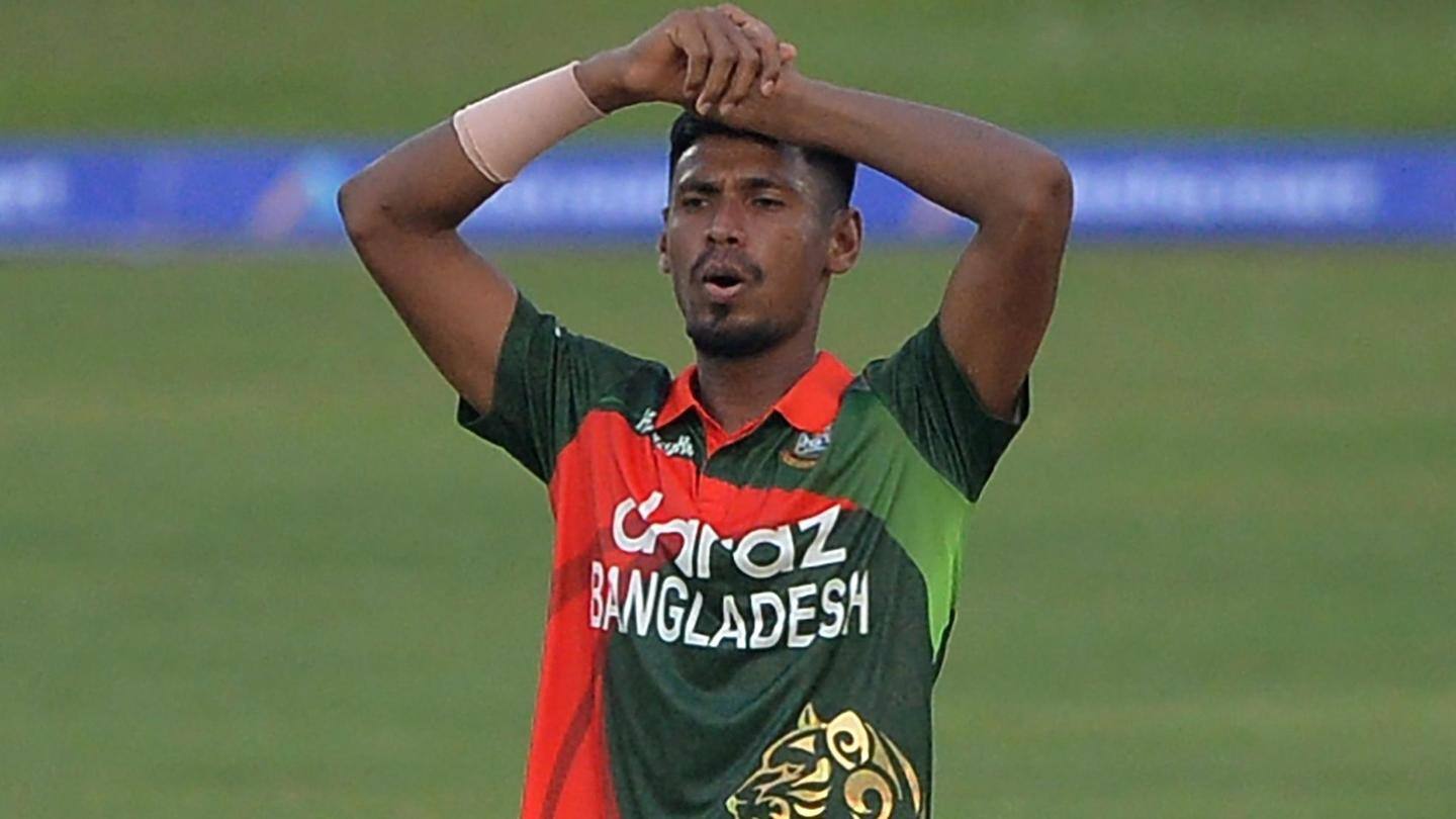Mustafizur impresses with the ball Mustafizur impresses with the ball