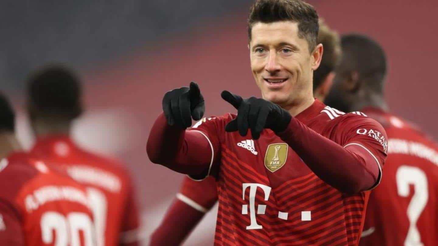 Robert Lewandowski leads European Golden Shoe ranking in top leagues