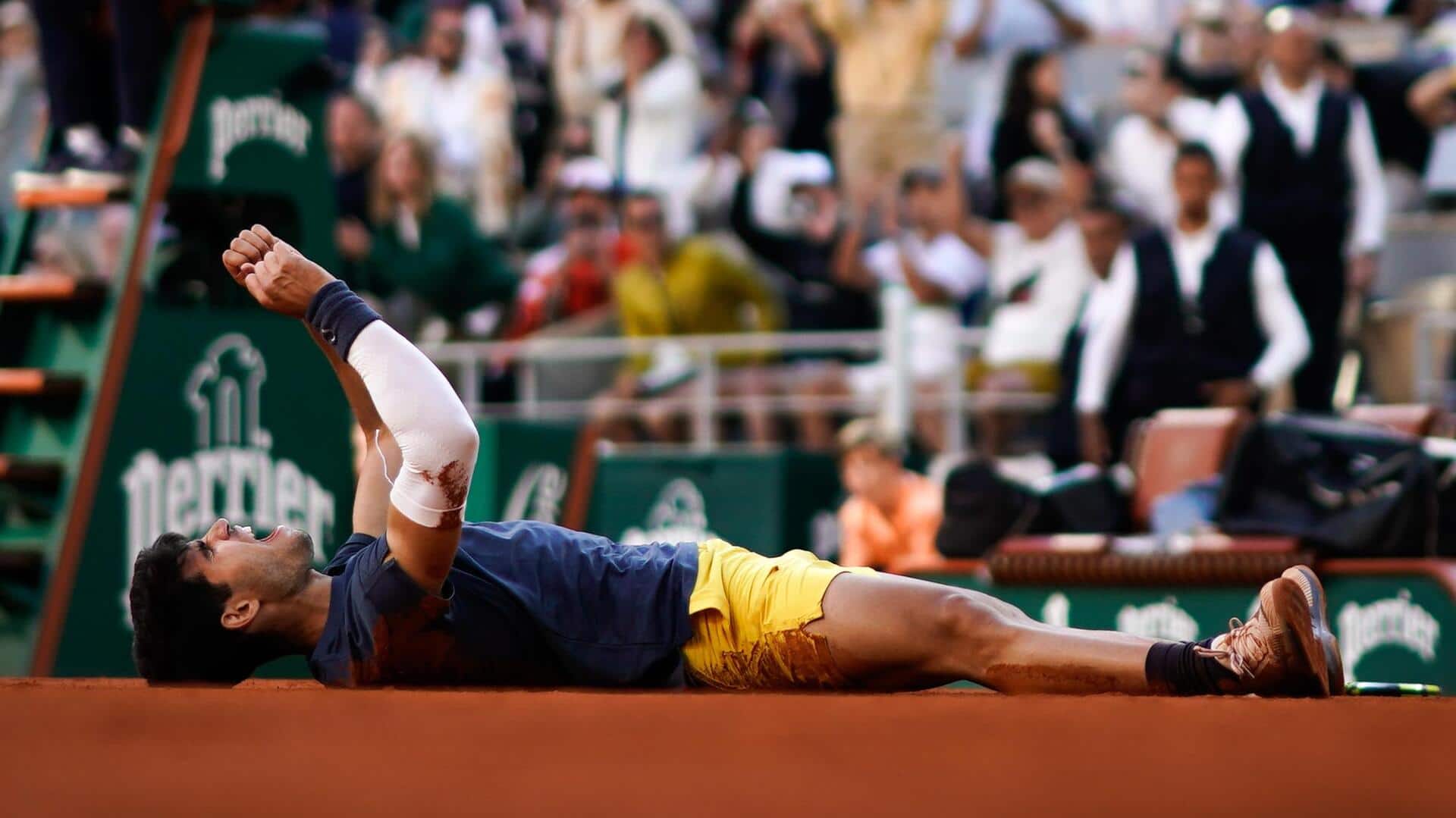 Carlos Alcaraz wins his maiden French Open title: Key stats