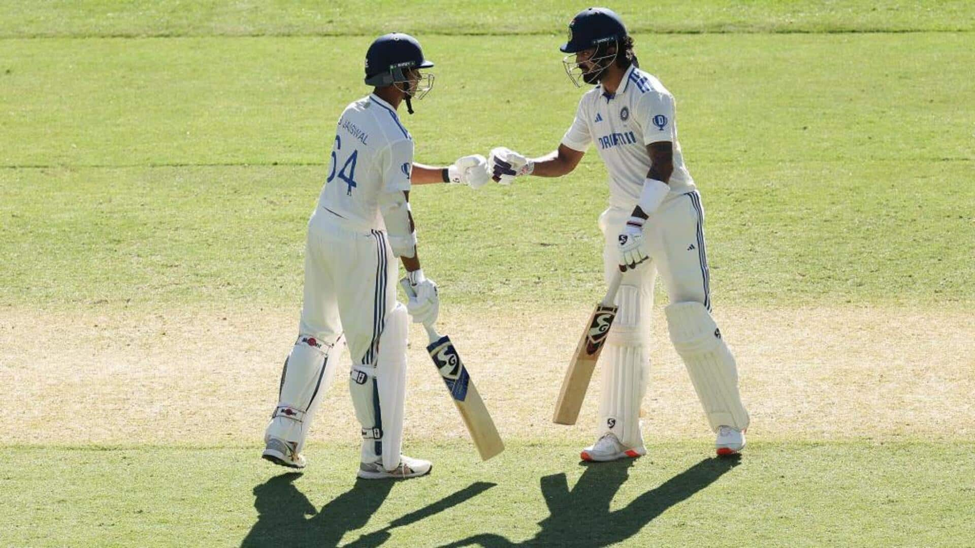 Perth Test: Jaiswal, Rahul put India on top against Australia