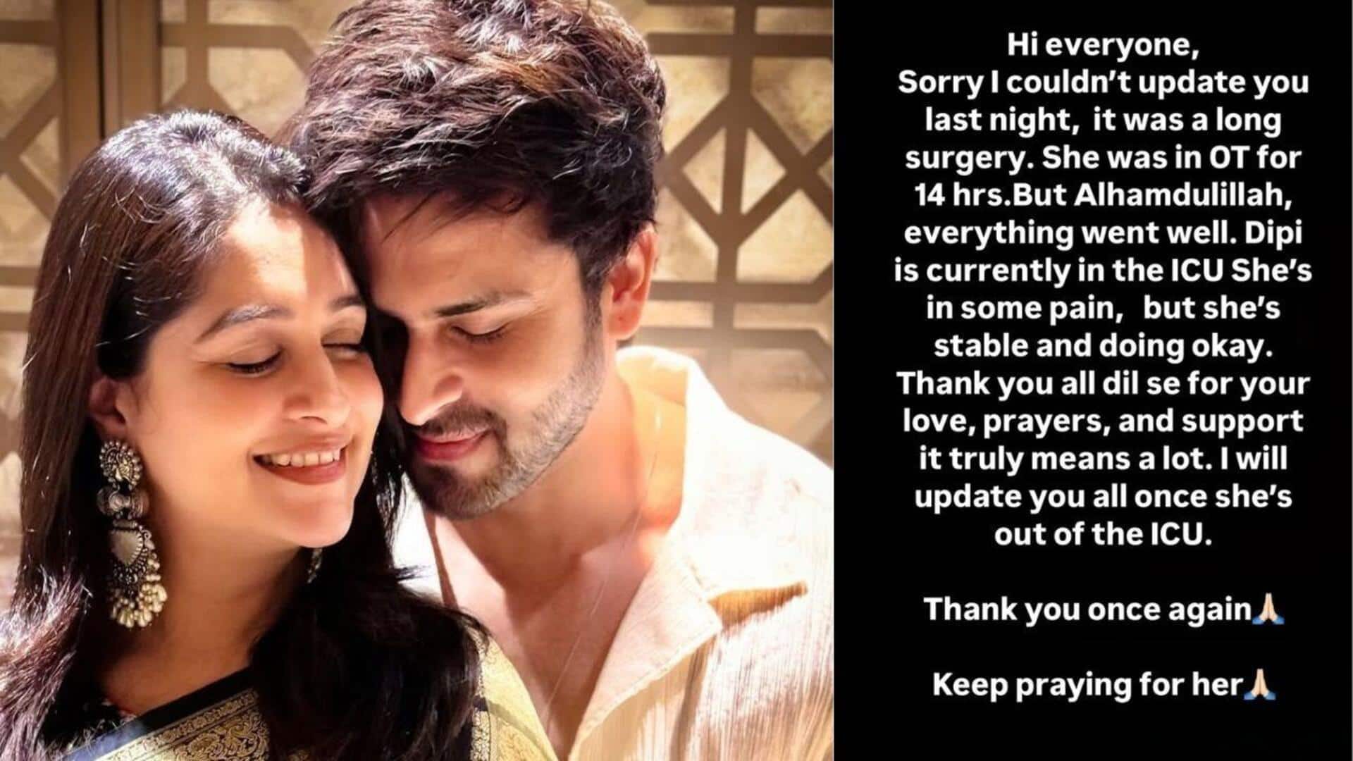 Dipika Kakar undergoes 14-hour surgery for Stage 2 liver cancer Dipika Kakar undergoes 14-hour surgery for Stage 2 liver cancer