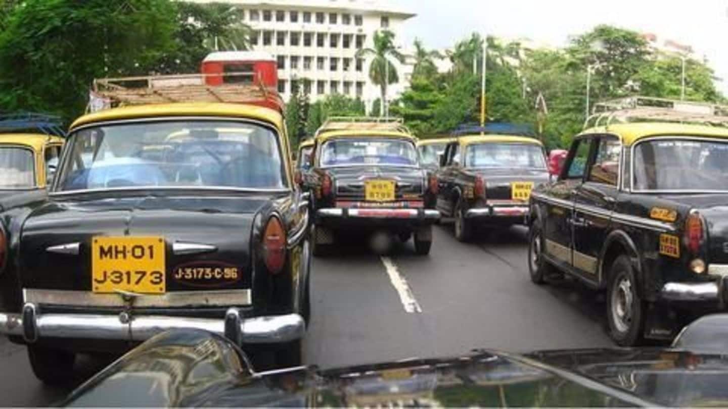 Mumbai's kaali-peeli taxis can now be booked via mobile app