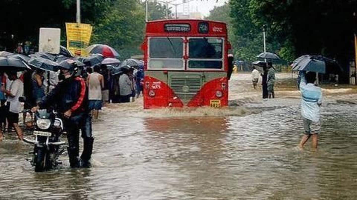 Heavy rains lash Mumbai for the fourth consecutive day