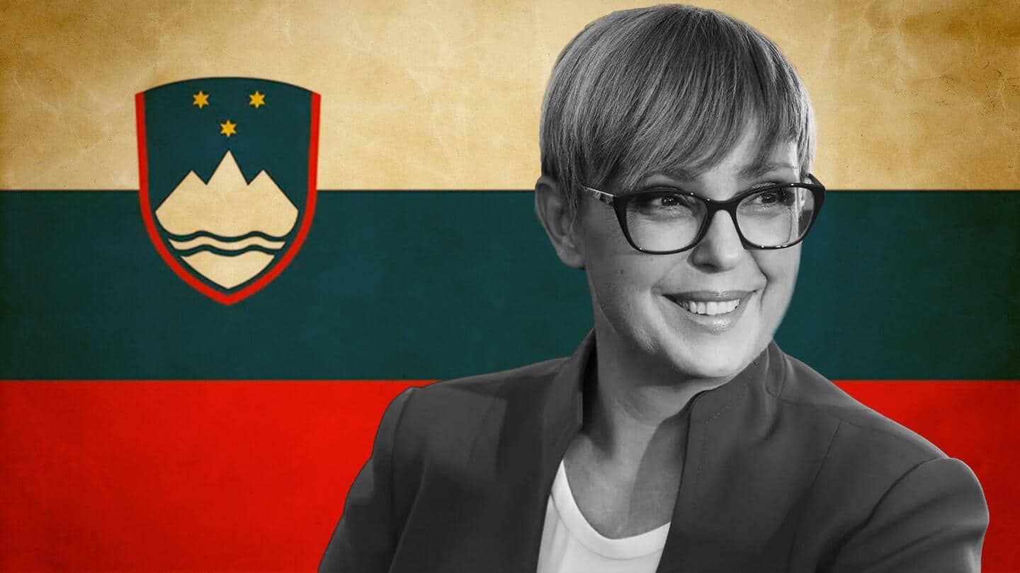 Natasa Pirc Musar becomes Slovenia's 1st female president