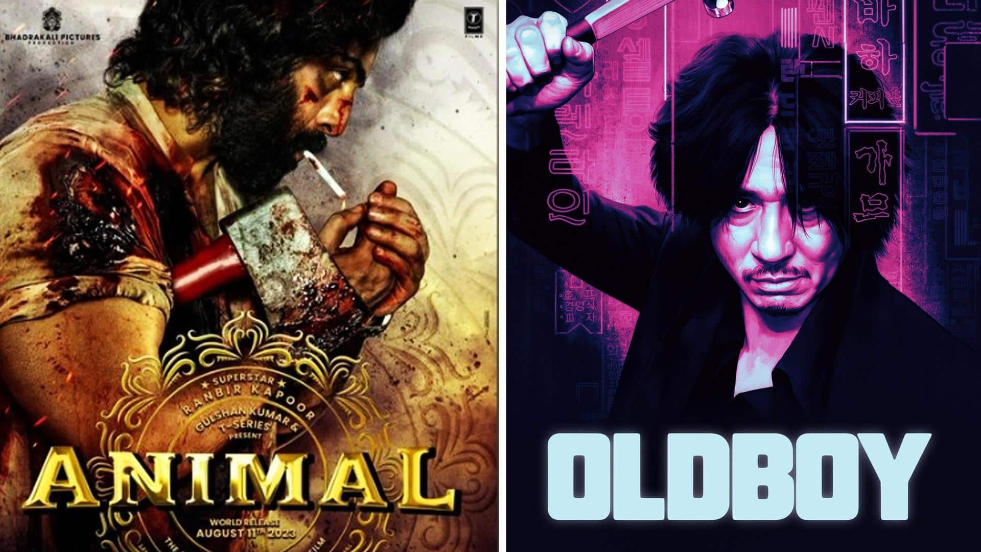 Ranbir Kapoor's 'Animal' pre-teaser gets accused of copying 'Oldboy'
