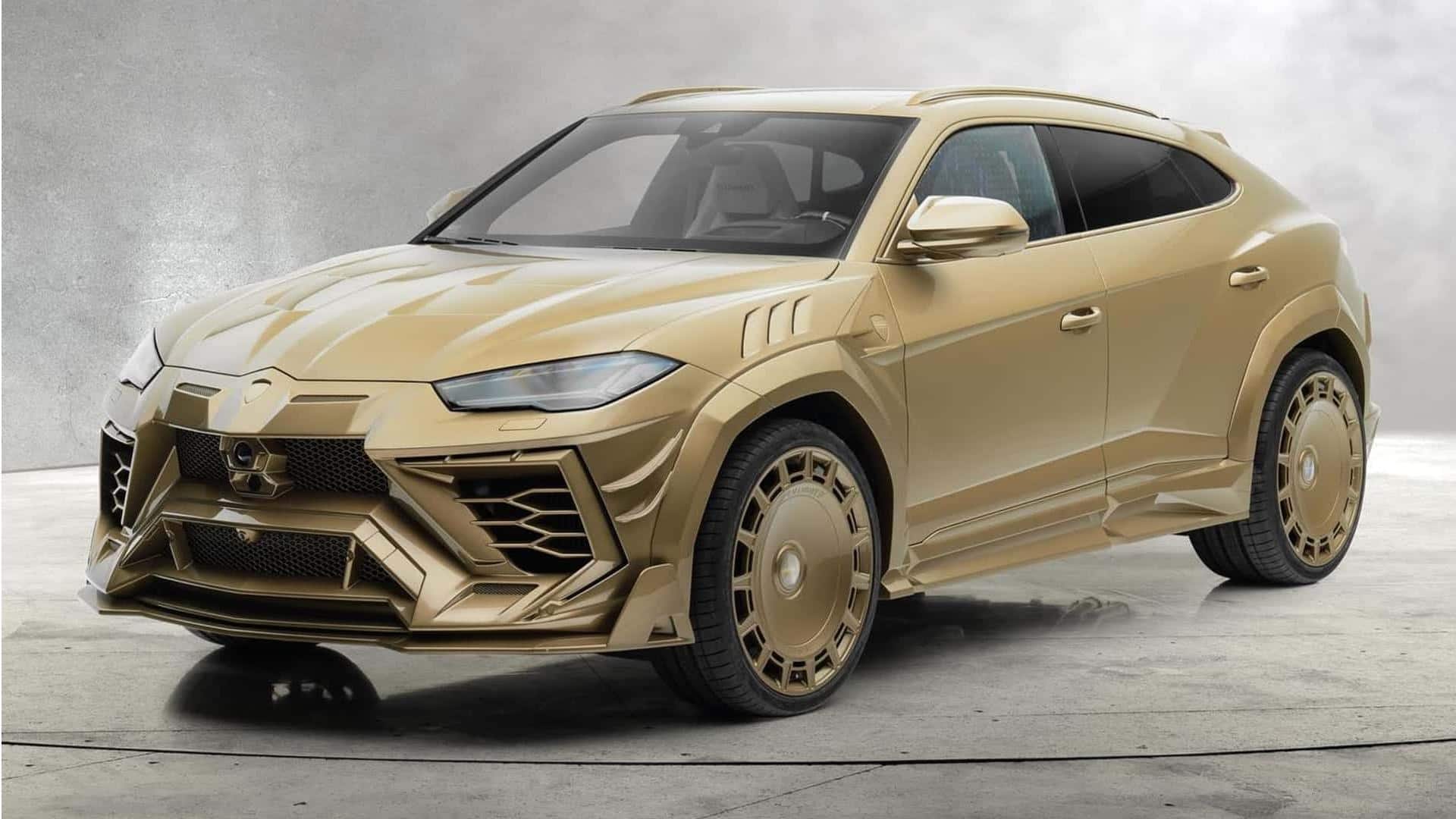 Mansory Venatus Lamborghini Urus unveiled with an in-your-face gold color