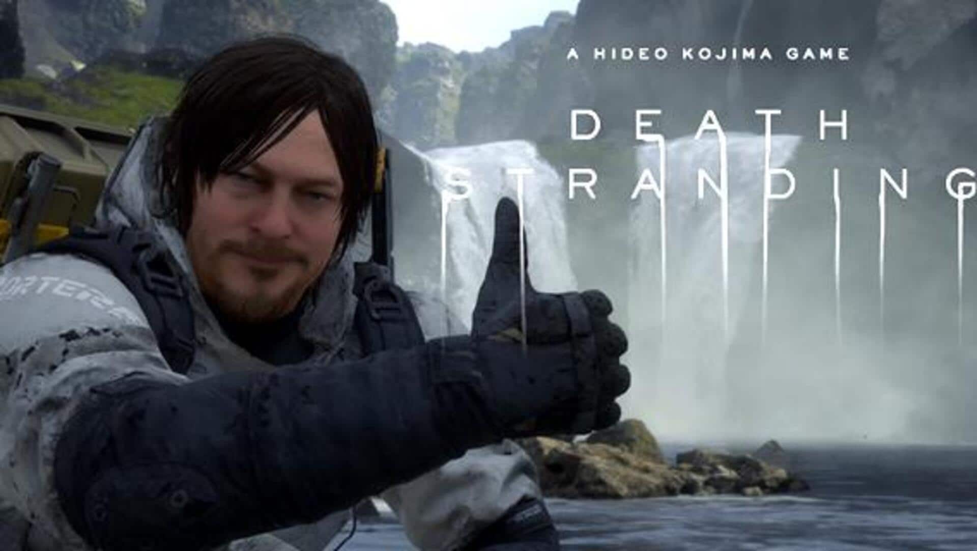 What is 'Death Stranding' game series that inspired live-action movie