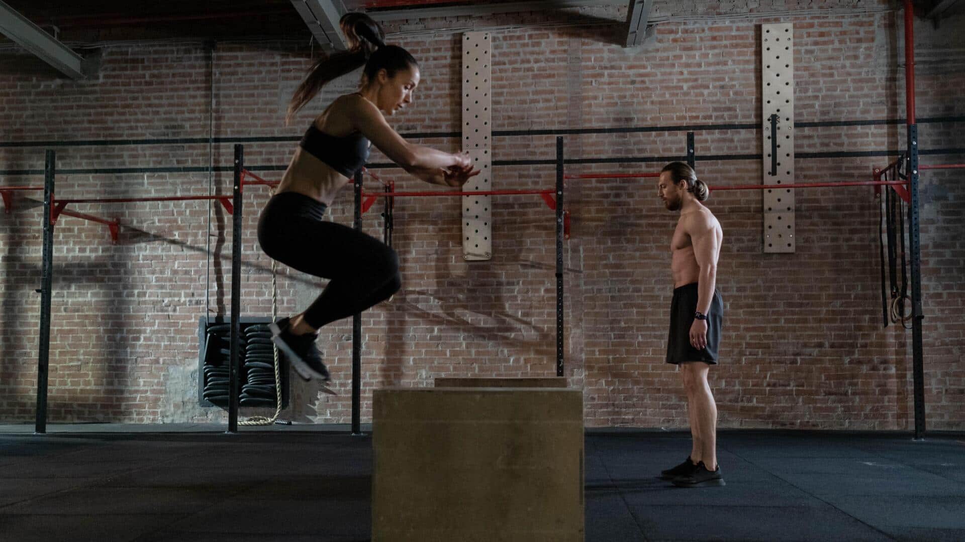 Get fitter and more agile with frog jumps