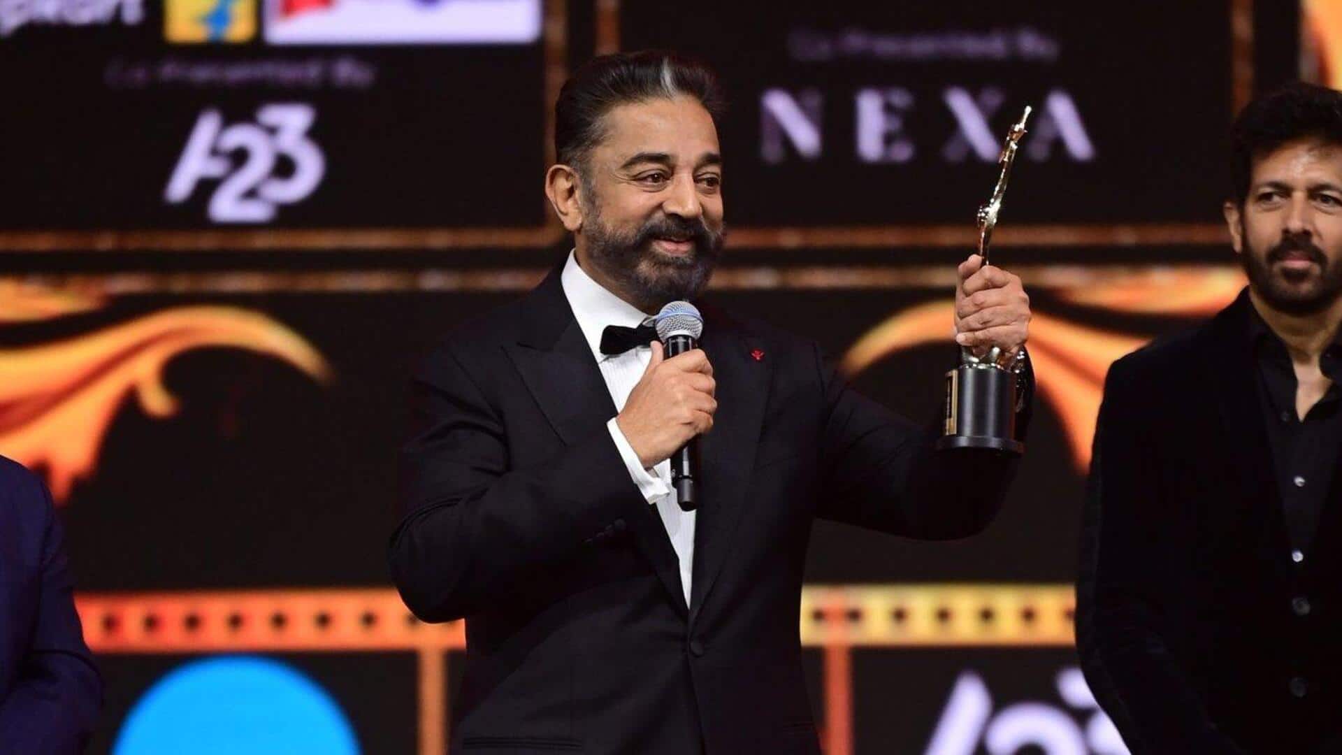 SIIMA-2023: 'PS-I,' 'Vikram' win big, Kamal Haasan bags 2 awards