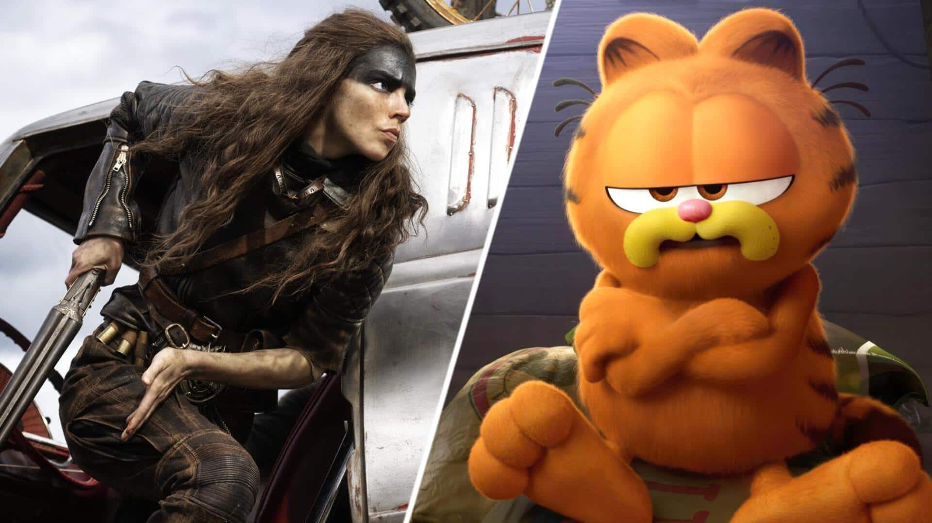 'Furiosa' narrowly defeats 'The Garfield Movie' in Memorial Day showdown
