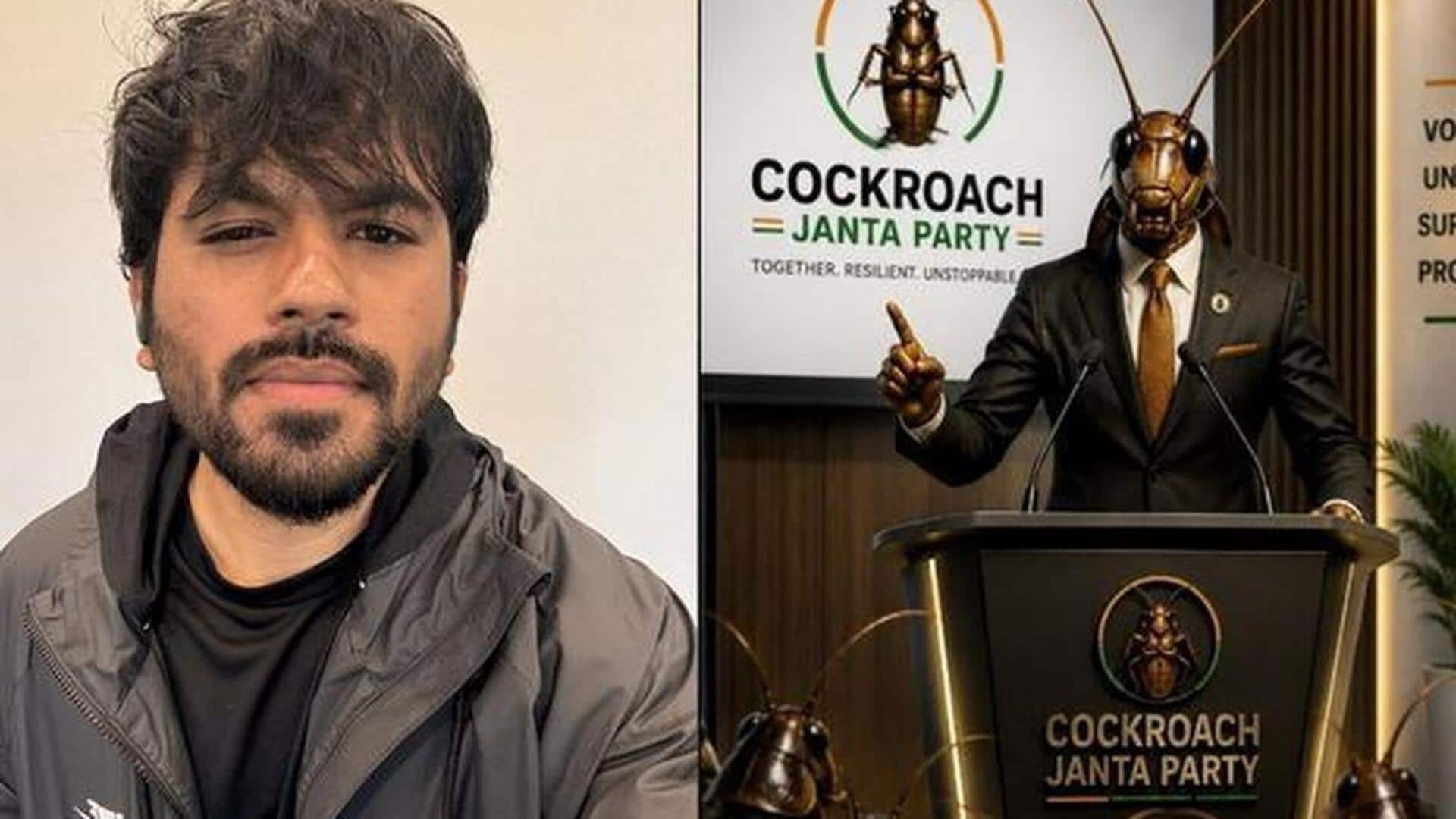 Why cockroach party founder has decided to return to India 