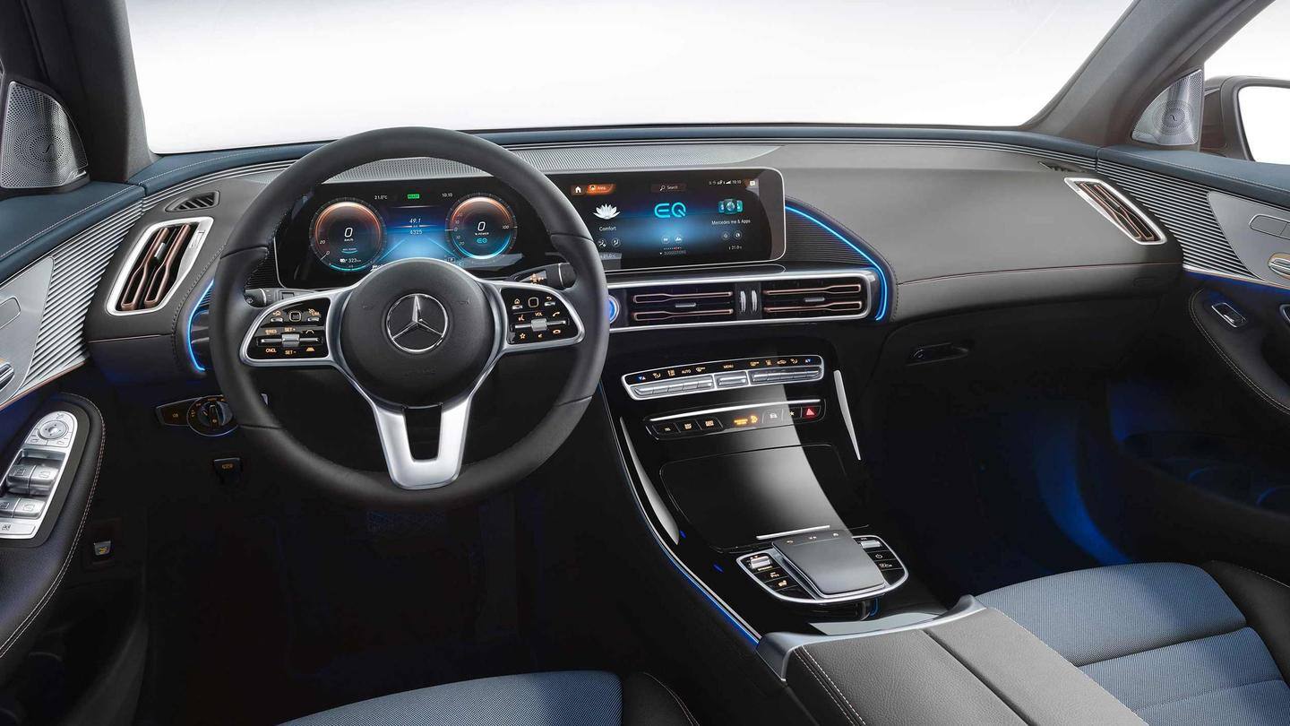 The vehicle offers ambient lighting and nine airbags The vehicle offers ambient lighting and nine airbags