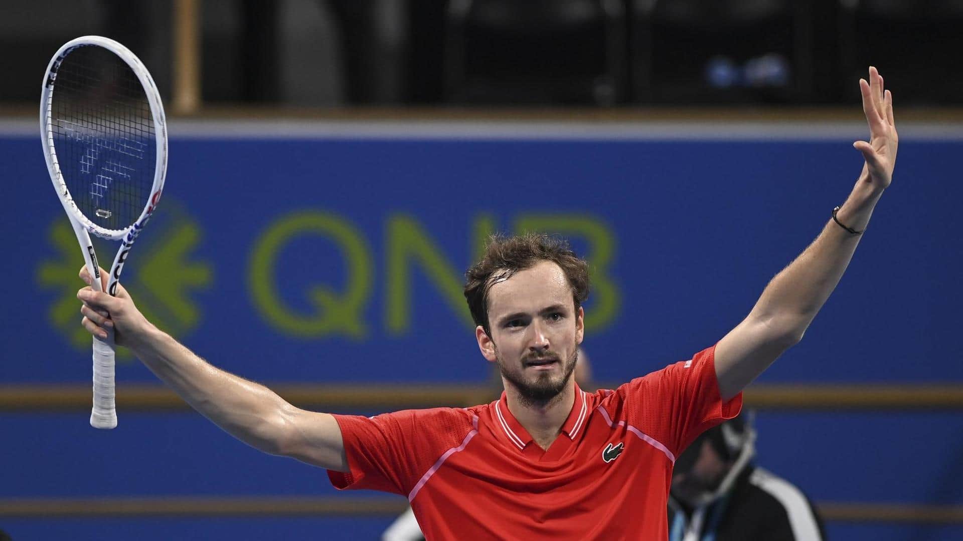 Daniil Medvedev seals second successive ATP Tour honor: Key stats