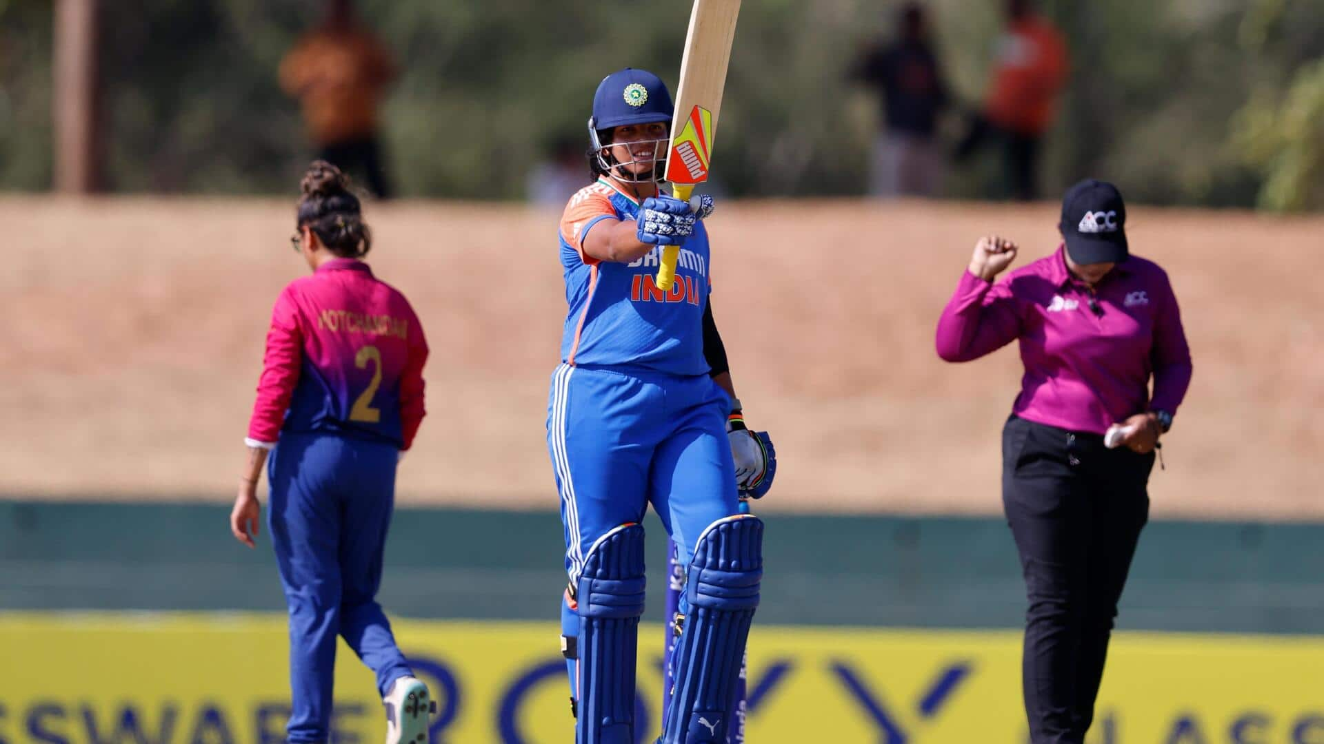 Richa Ghosh scripts these records with maiden WT20I fifty: Stats