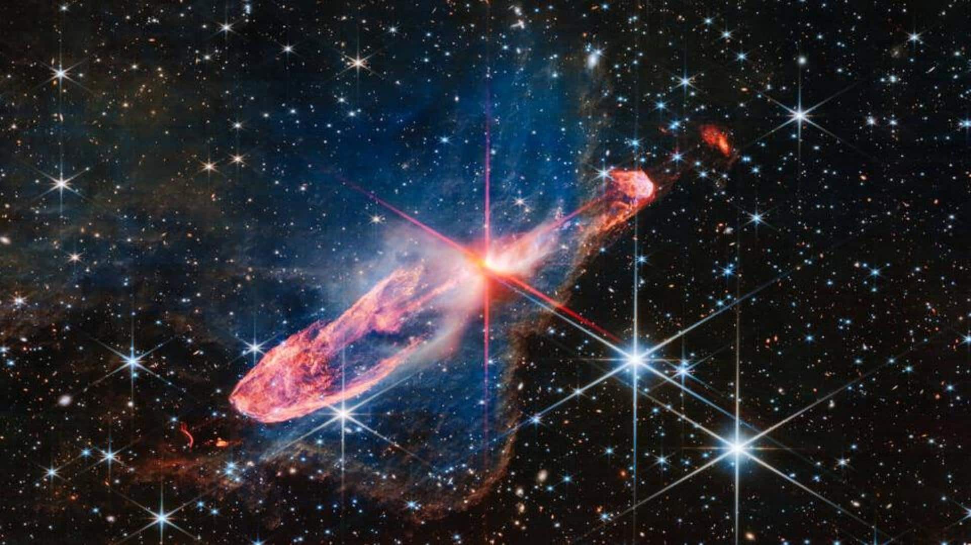 NASA's JWST drops striking image of actively forming stars