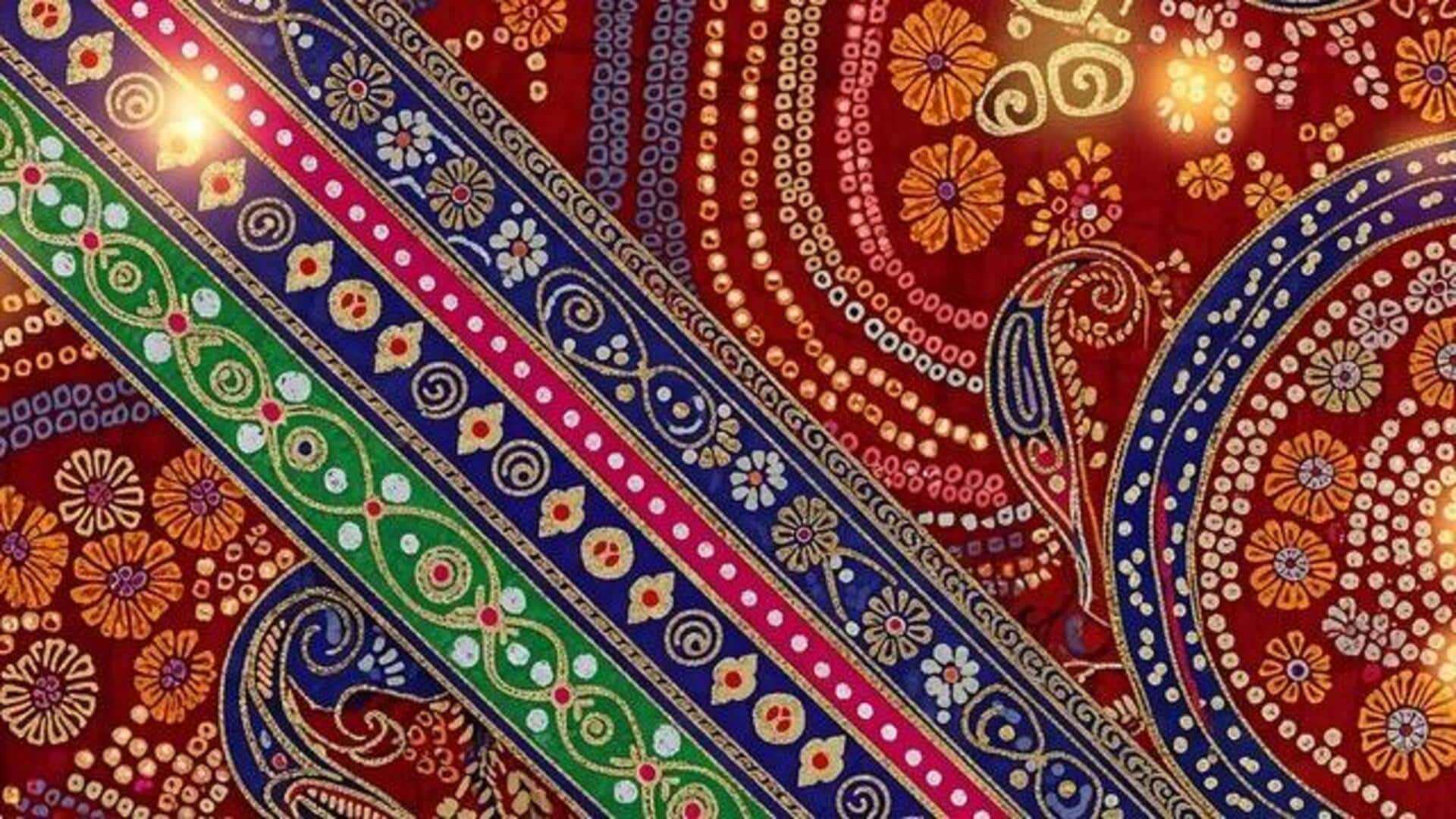 Woolen Bandhani scarves: The perfect winter accessory