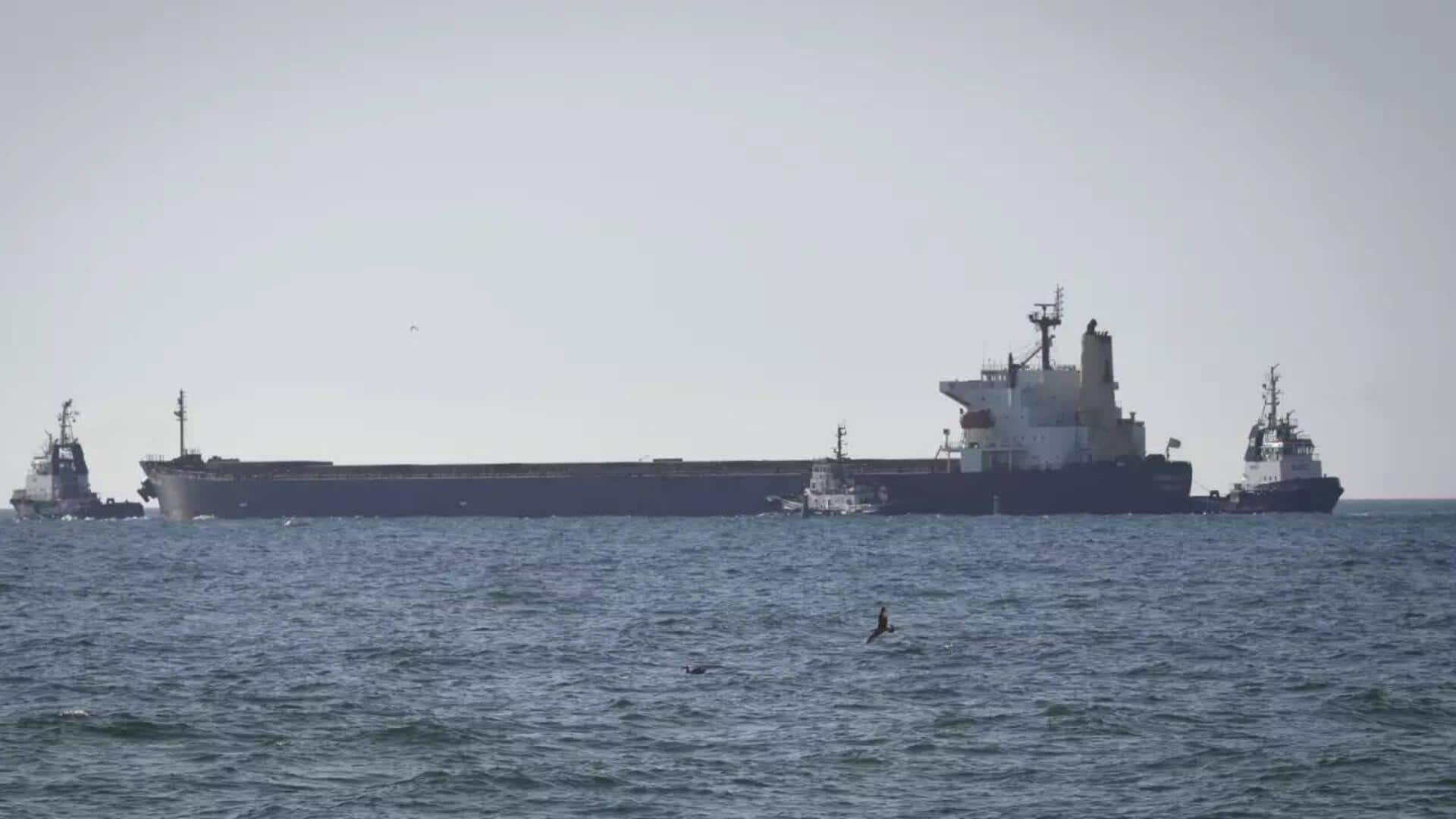 Panama-flagged cargo ship sinks 240 nautical miles off Odisha coast 