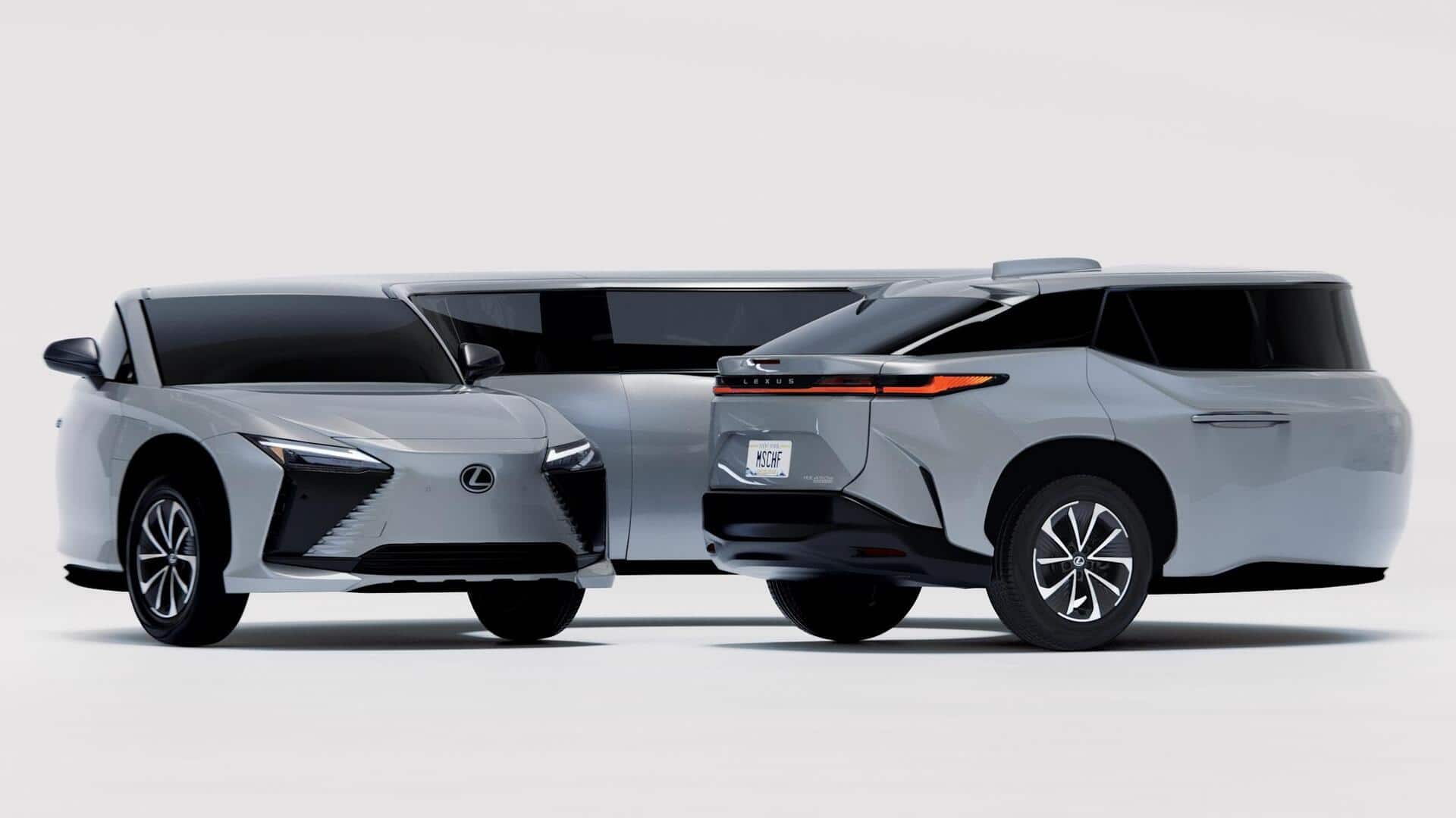 These bizarre Lexus models are meant for a gallery