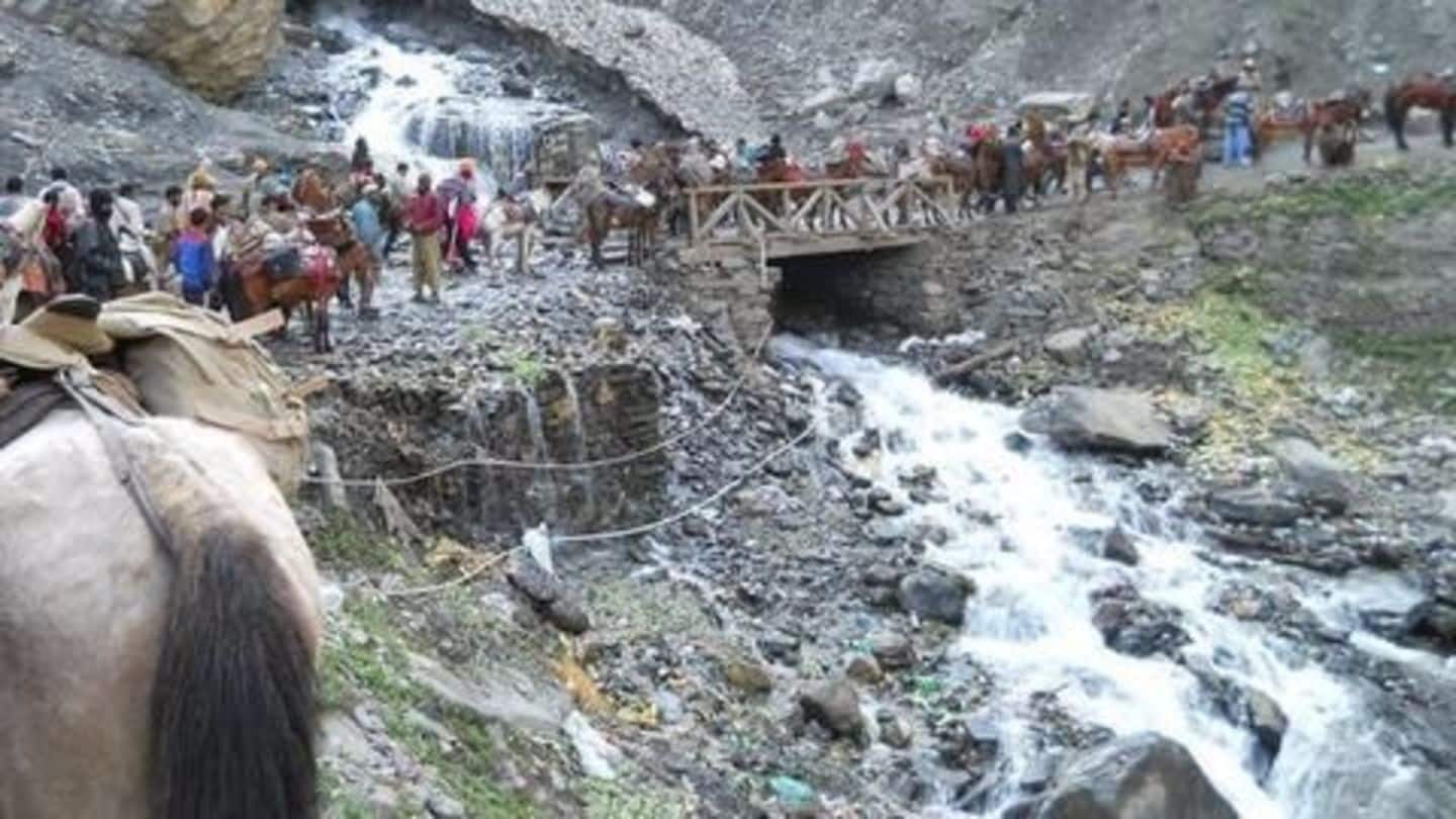 Amarnath Yatra gets suspended due to heavy rains