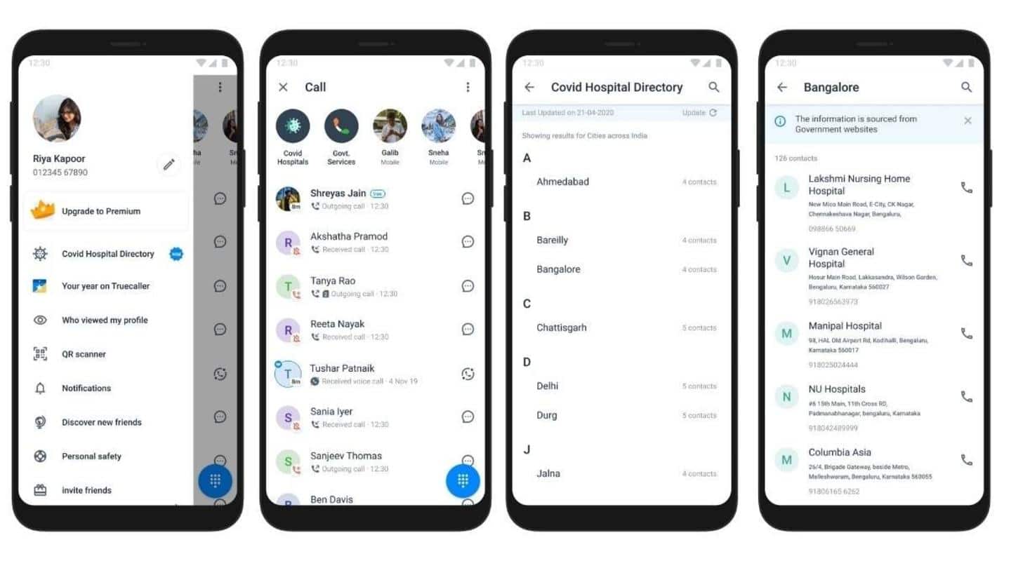 Truecaller makes it easier to contact designated Indian COVID-19 hospitals